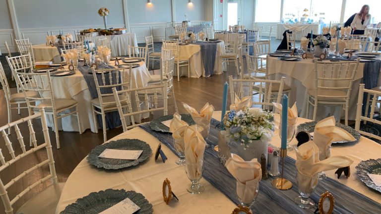 Event space at Amarante's Sea Cliff