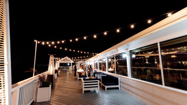 Event space at Amarante's Sea Cliff