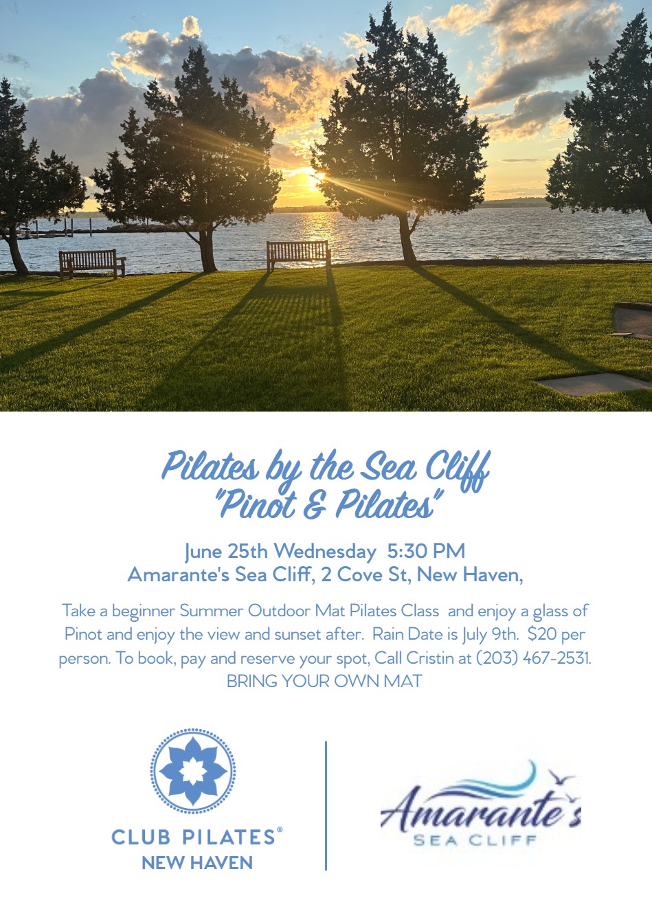 Pilates by the Sea Cliff -Amarante's Sea Cliff & Club Pilates New Haven