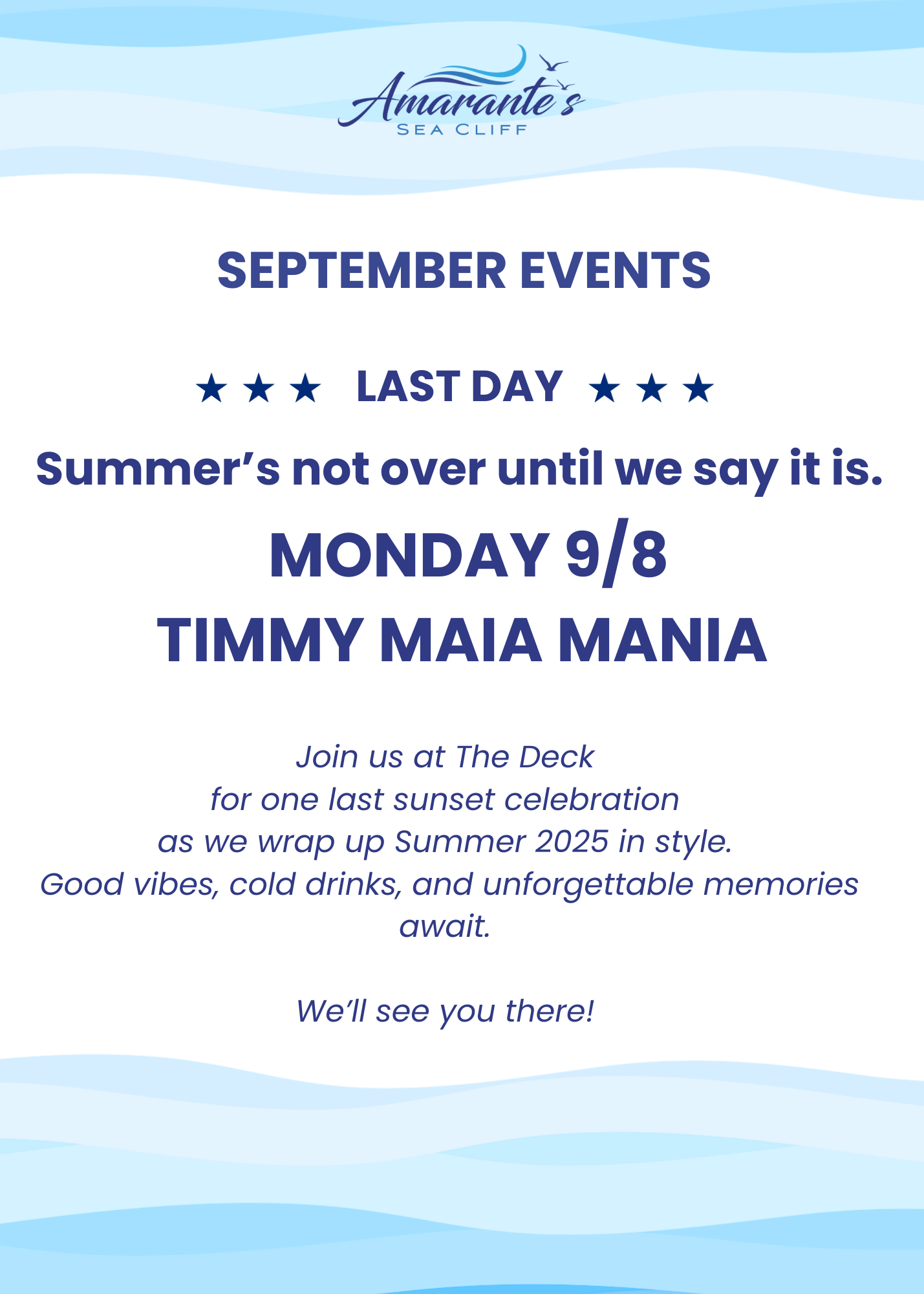 Timmy Maia Last Day