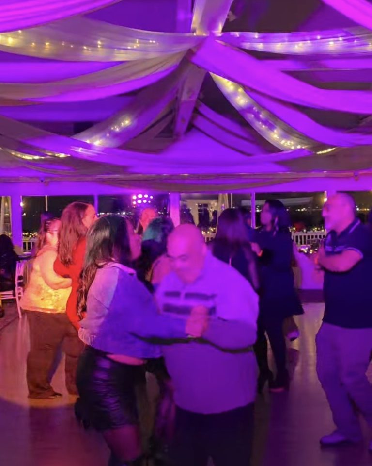 Event space at Amarante's Sea Cliff