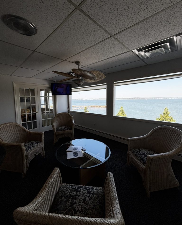 Event space at Amarante's Sea Cliff