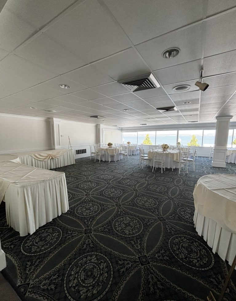 Event space at Amarante's Sea Cliff