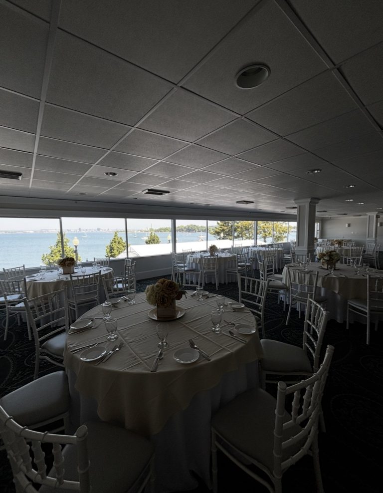 Event space at Amarante's Sea Cliff