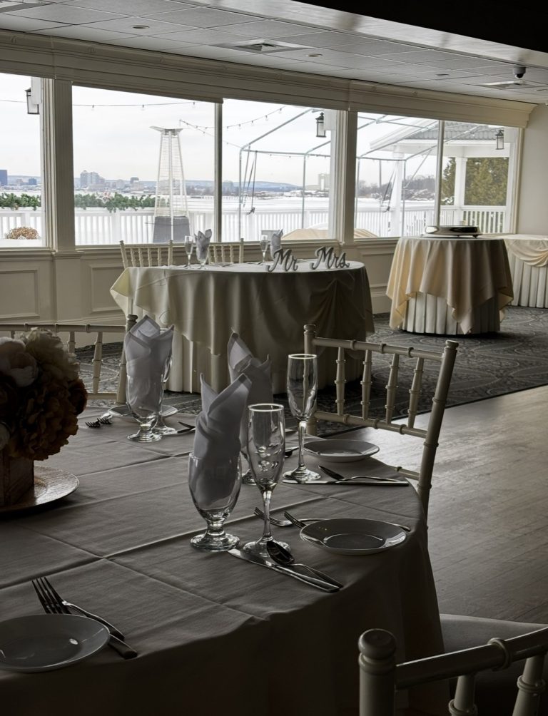 Event space at Amarante's Sea Cliff