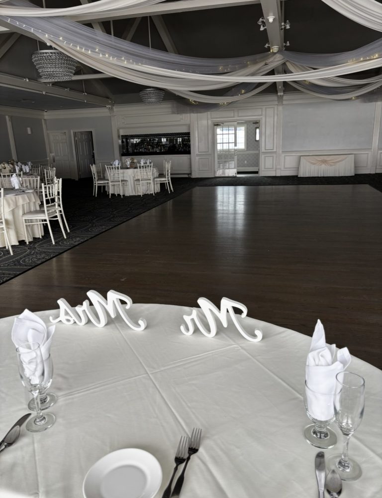 Event space at Amarante's Sea Cliff