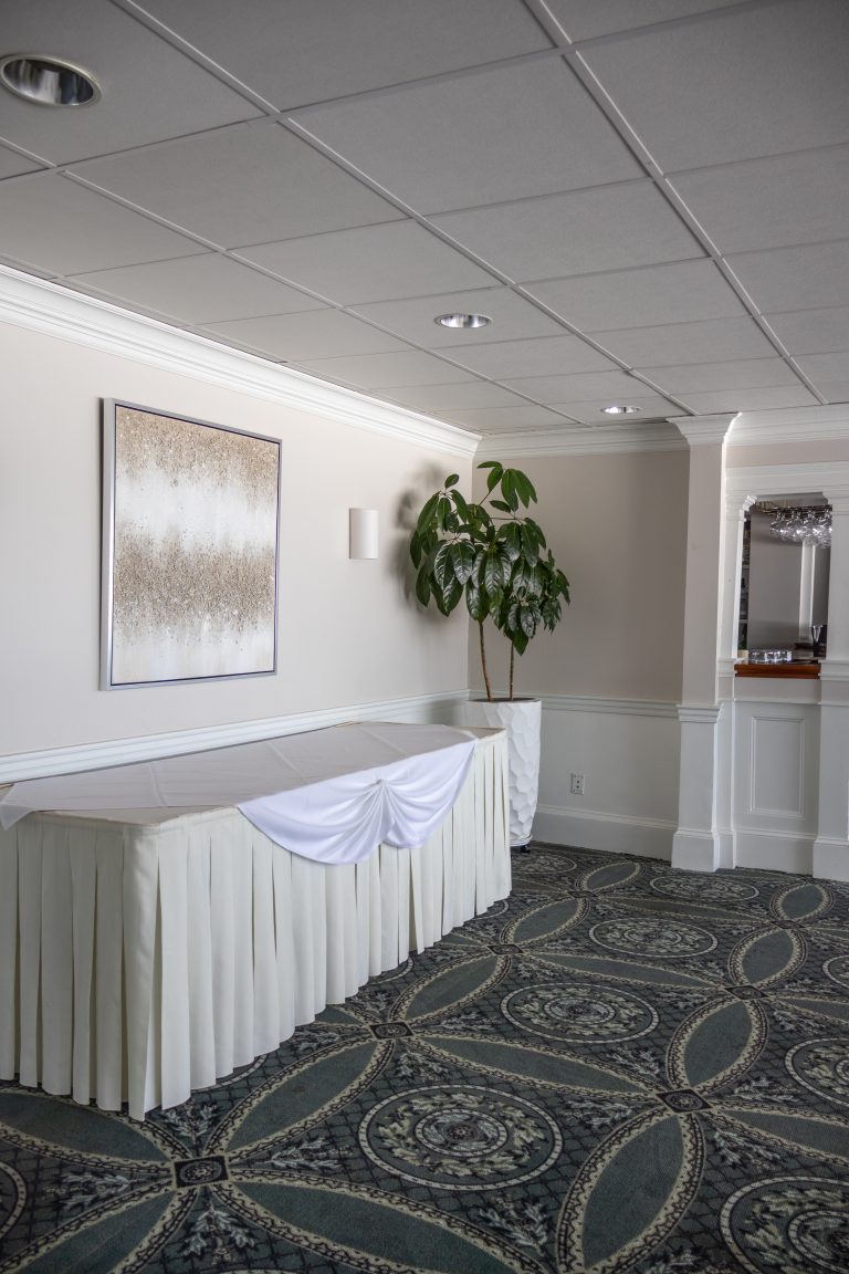 Event space at Amarante's Sea Cliff