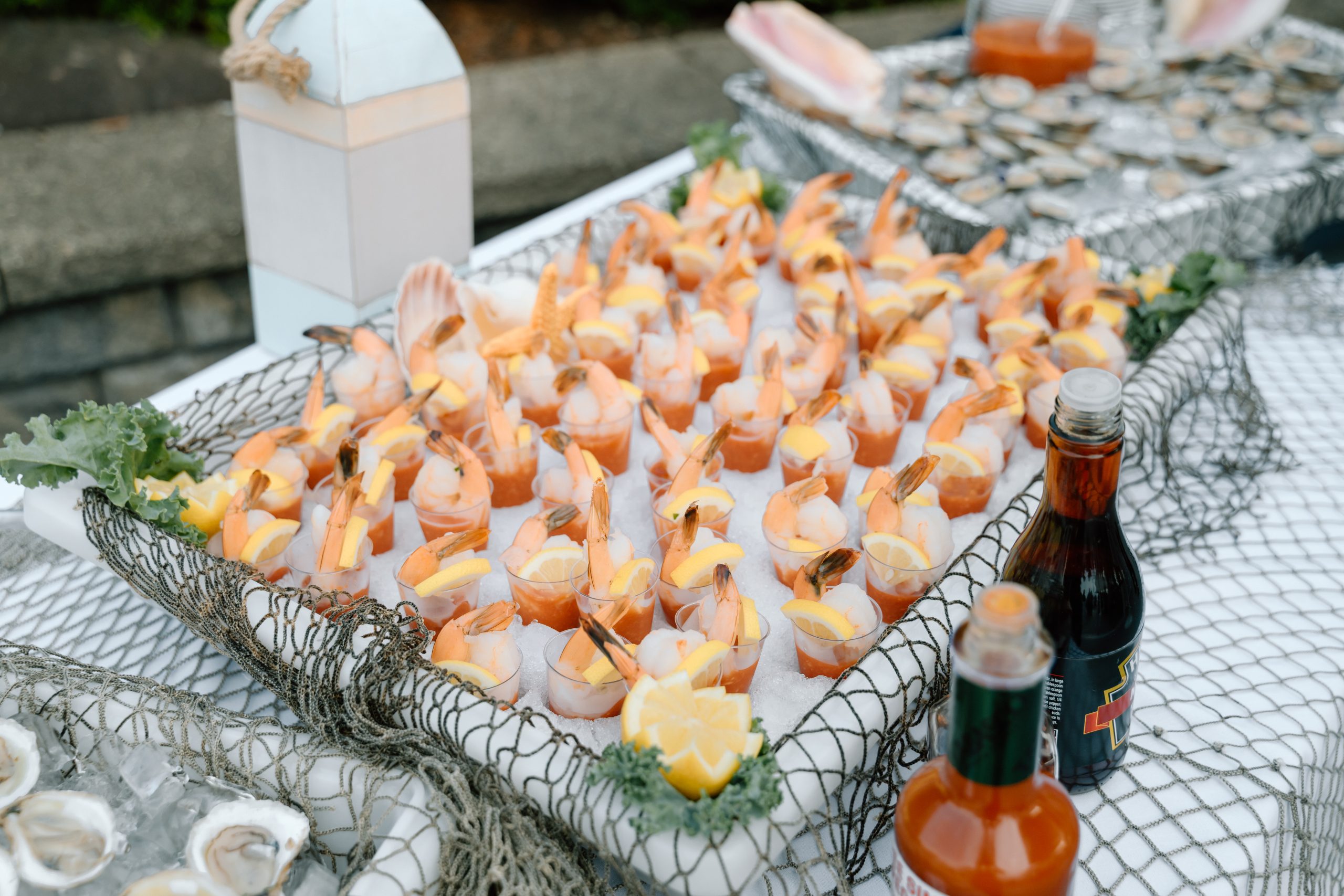 Waterfront food and cocktails at The Deck at Amarante's Sea Cliff